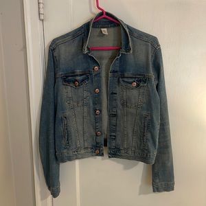 H&M denim jacket, Size 10